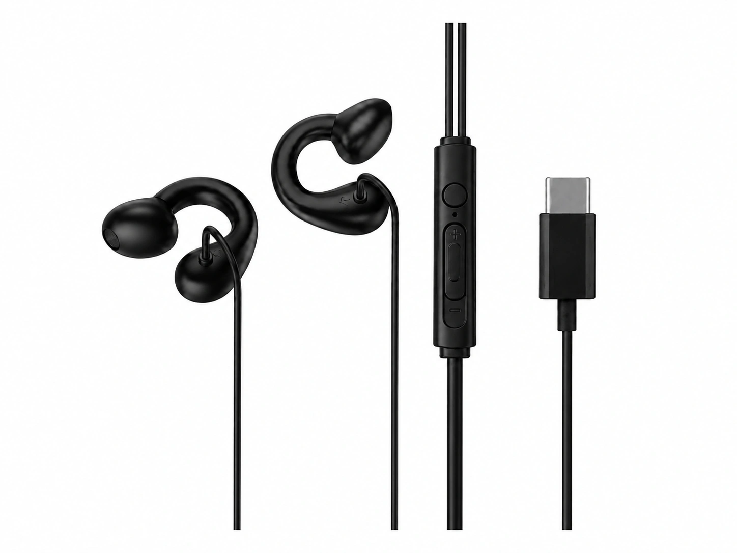 Clip-On Type-C Earbuds