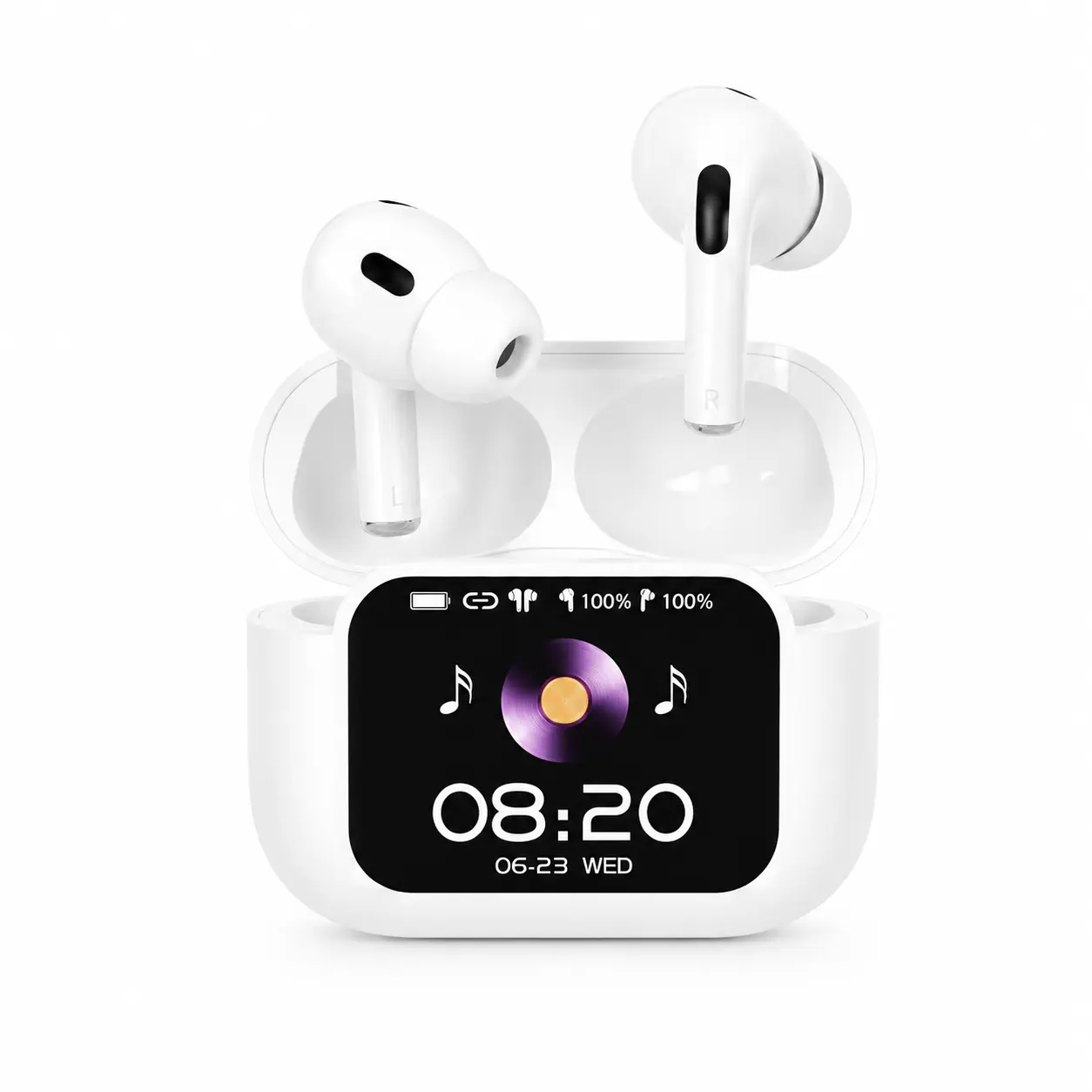 Auriculares TWS con pantalla inteligente