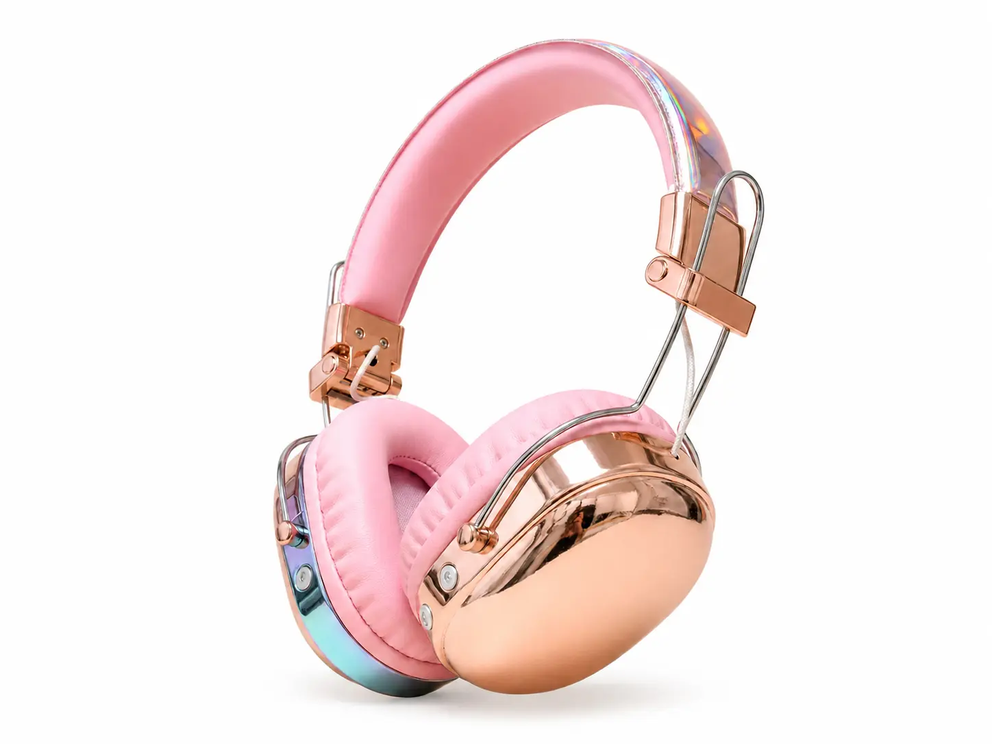 Auriculares inalámbricos brillantes para niños