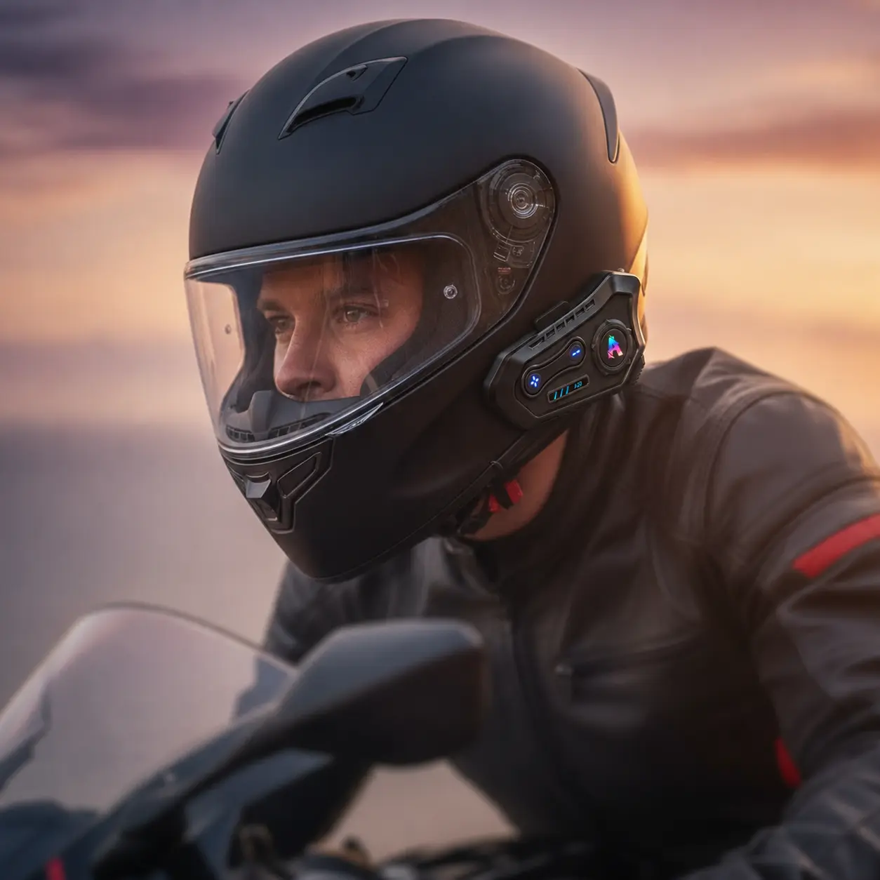 Motorcycle Helmet Bluetooth Headset 3