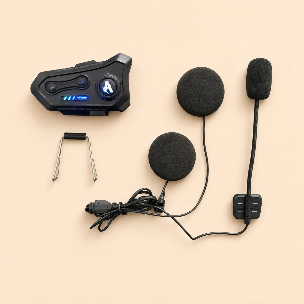 Motorcycle Helmet Bluetooth Headset 4
