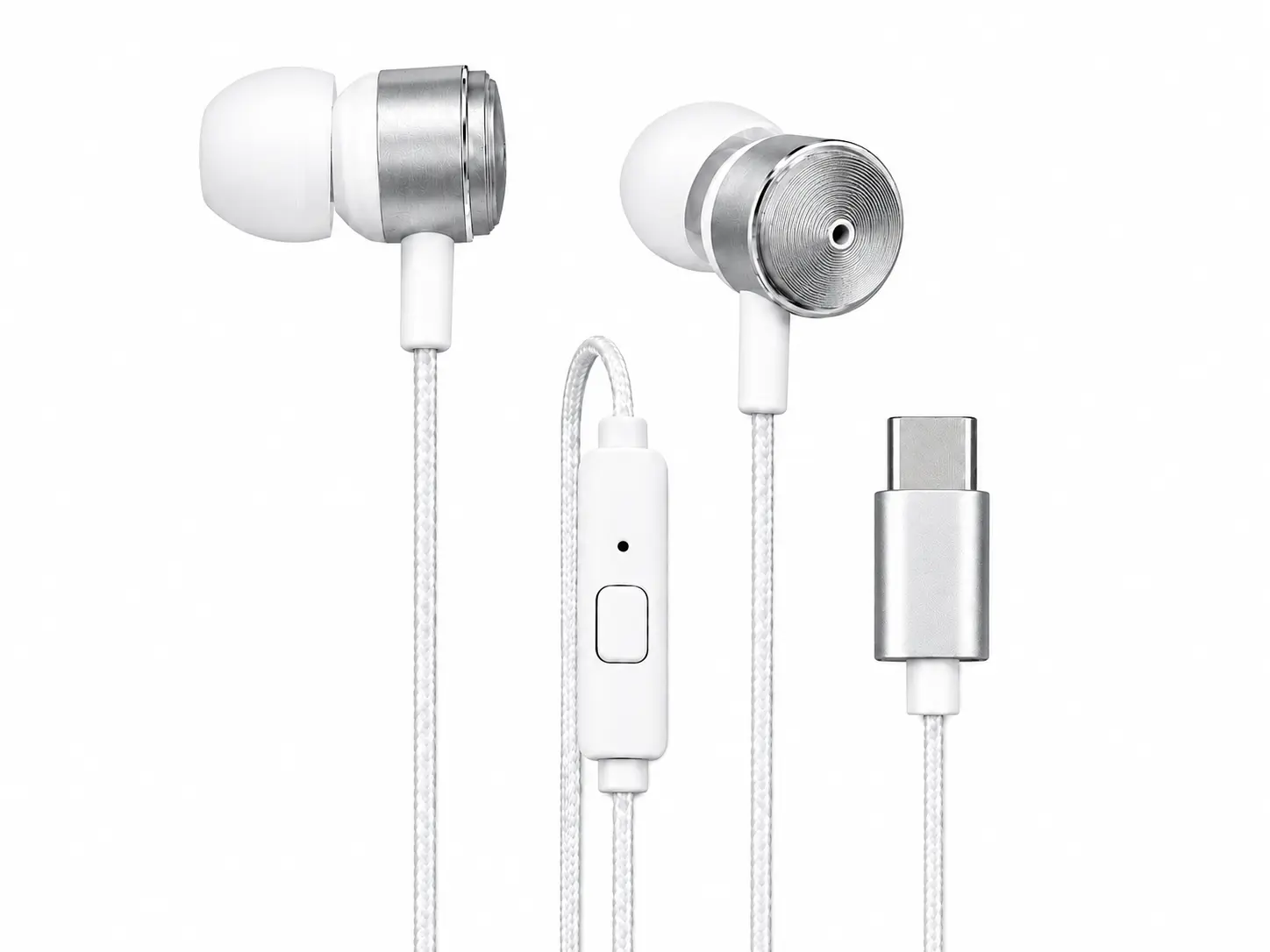 Braided USB-C Earbuds 2