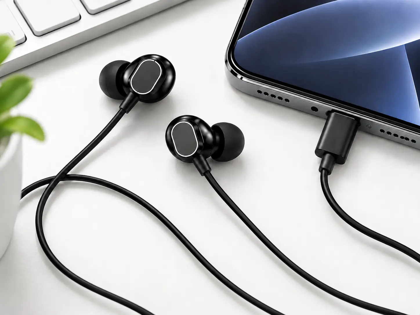 Auriculares con cable USB-C OvalFit 2