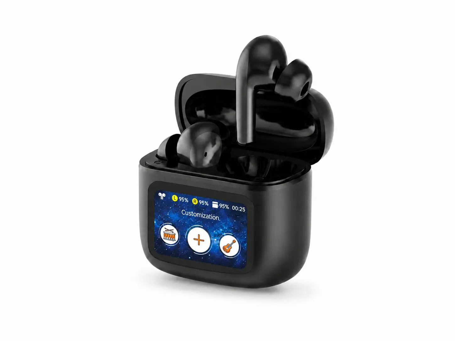 Smart Screen ANC TWS Earbuds