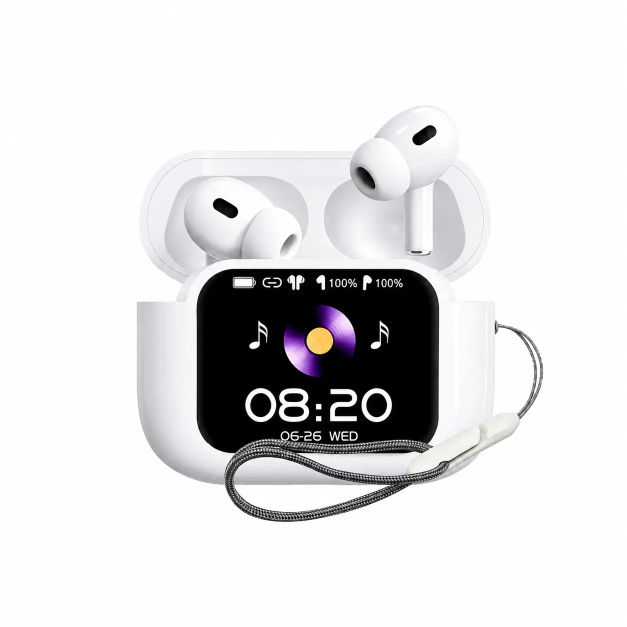 Auriculares TWS con pantalla inteligente 4